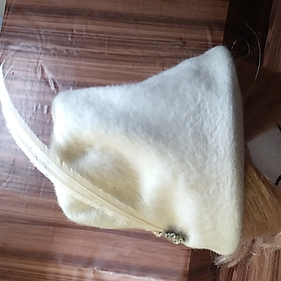 Vintage Norman Durand Original ladies feathered hat - Picture 3 of 7